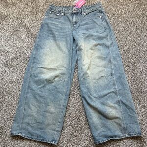 Edikted Blue Vintage Washed